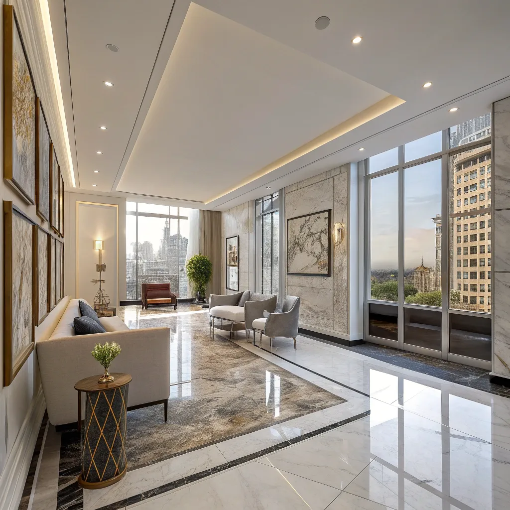 Luxury Interior of Renovated Apartment